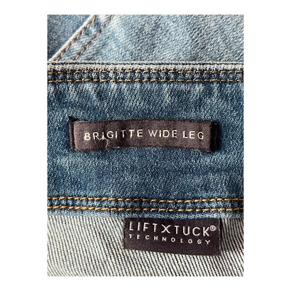 NYDJ Jeans Brigitte Wide leg capri blue size 22W - Picture 6 of 9